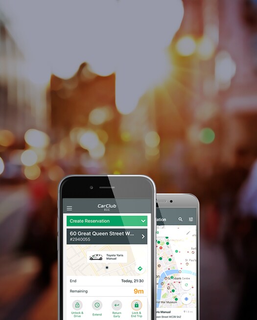 Mobile Enterprise Car ClubApp